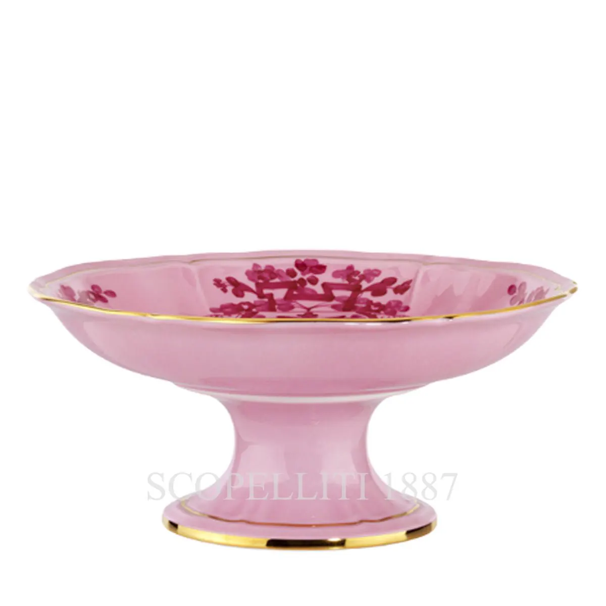 ginori 1735 fruit stand oriente italiano porpora