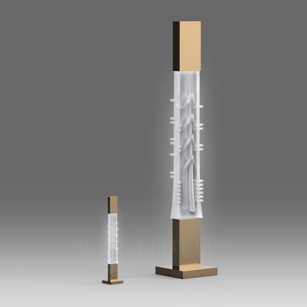 venini stelle i floor lamp arnaldo pomodoro