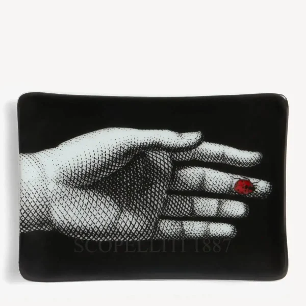 fornasetti ashtray mano with ladybird