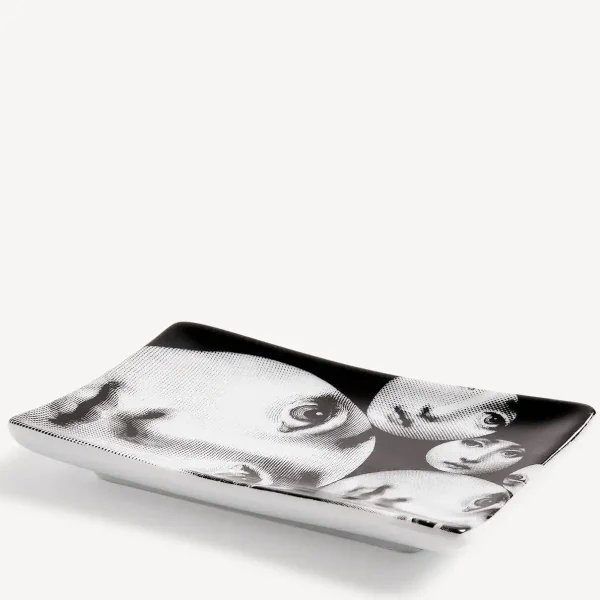 fornasetti n.242 rectangular ashtray tema e variazioni