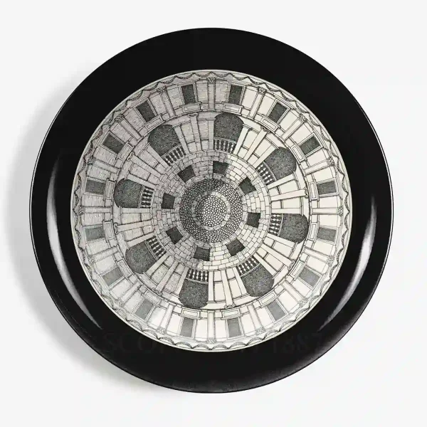 fornasetti circular tray cortile n.1