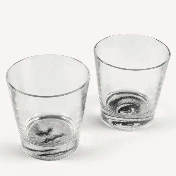 fornasetti glasses bocca e occhio