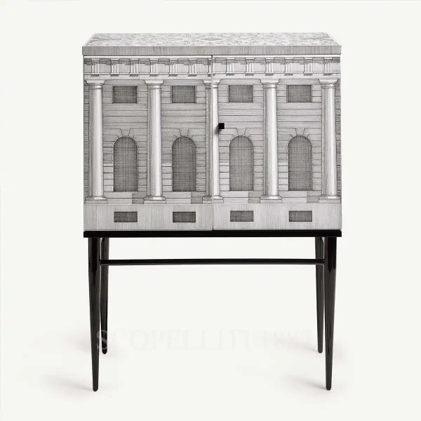 fornasetti raised small sideboard architettura front