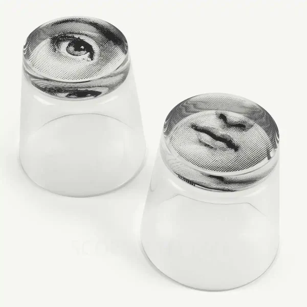 fornasetti glasses bocca e occhio