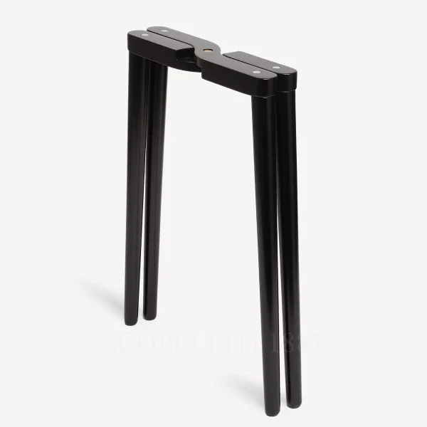 fornasetti tray holder in wood