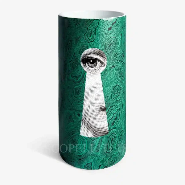 fornasetti vase serratura su malachite