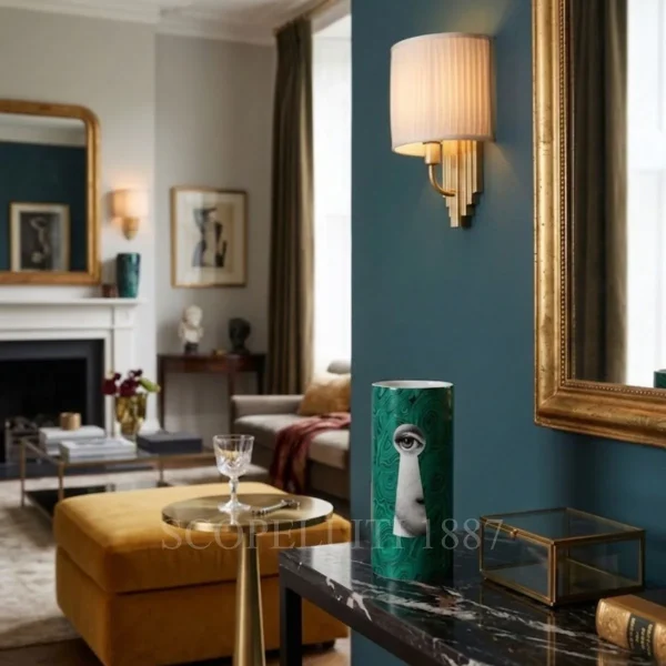 fornasetti vase serratura su malachite