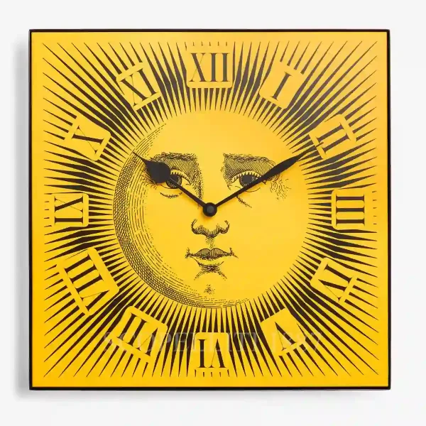 fornasetti wall clock sole