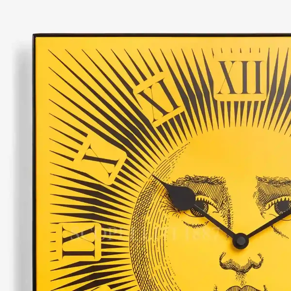 fornasetti wall clock sole