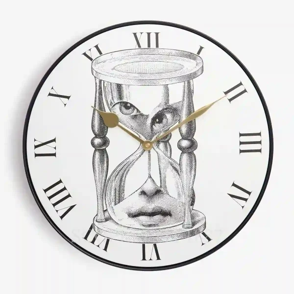 fornasetti wall clock tema e variazioni n.184