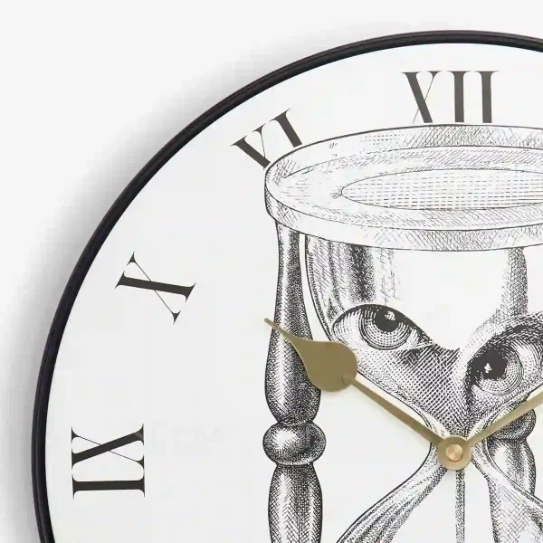 fornasetti wall clock tema e variazioni n.184
