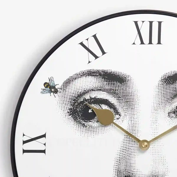 fornasetti wall clock tema e variazioni n.364