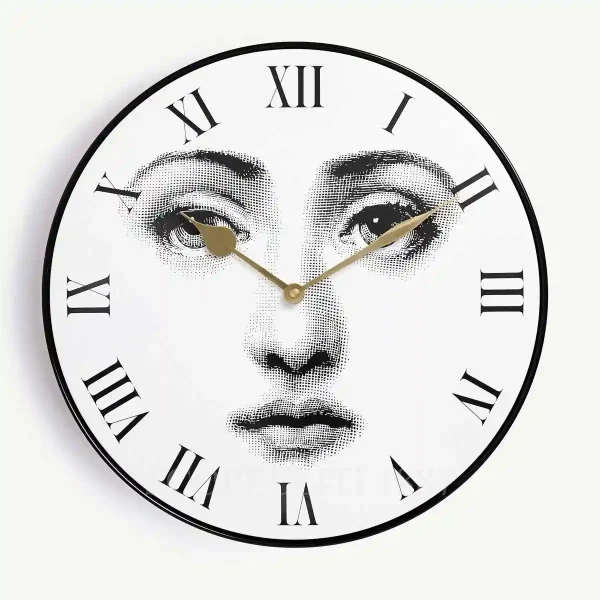 fornasetti wall clock tema e variazioni n.6