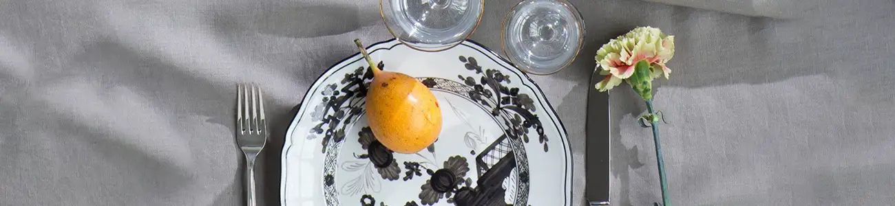 ginori 1735 oriente italiano albus tableware collection