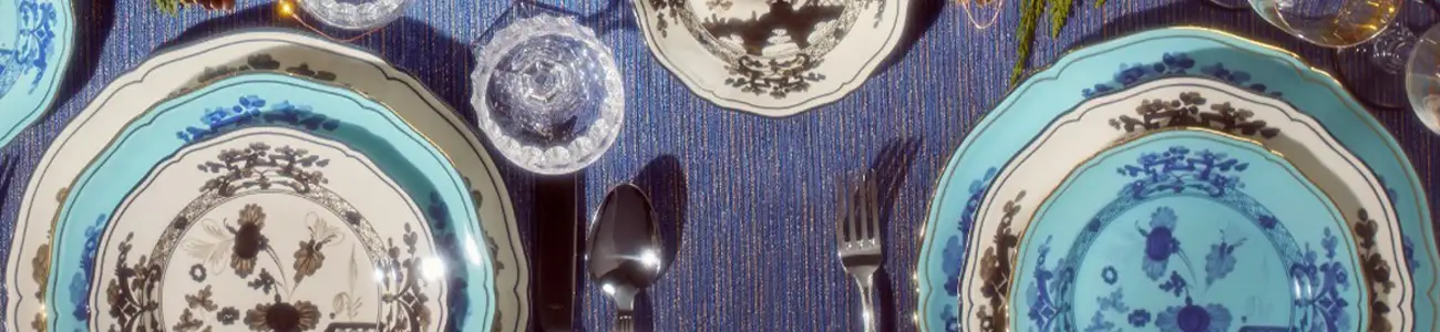 ginori 1735 oriente italiano iris tableware collection