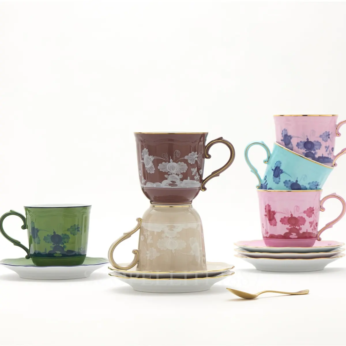 ginori 1735 oriente italiano mugs