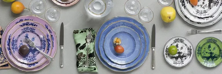 ginori 1735 oriente italiano table setting