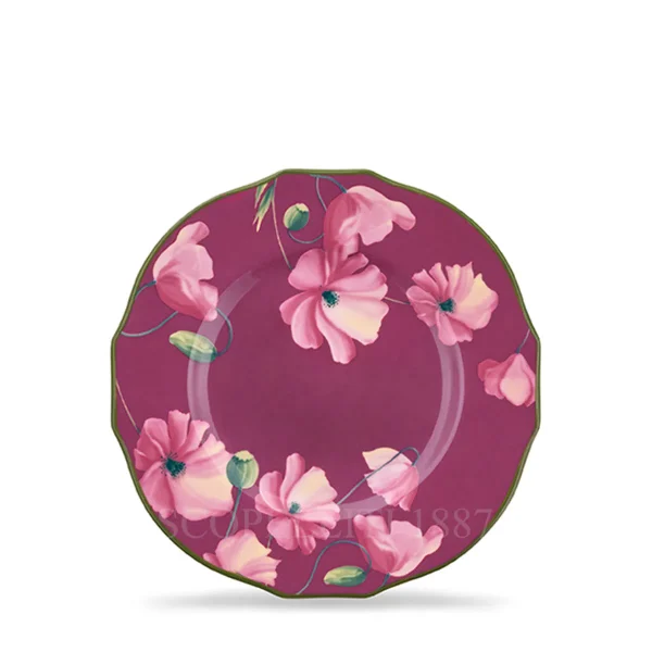 ginori 1735 florenza mauve pink bread plate