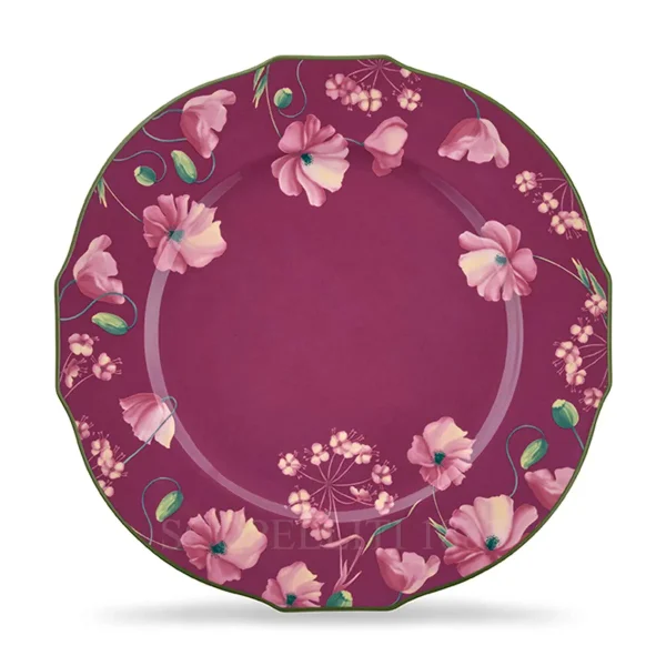 ginori 1735 florenza mauve pink charger plate