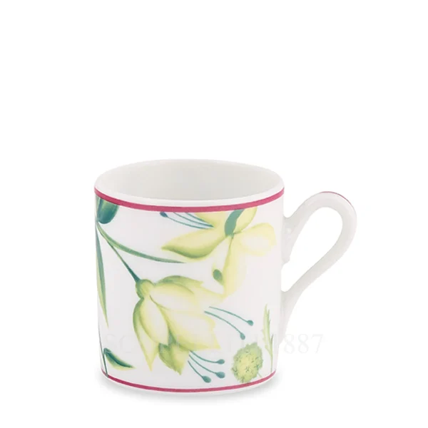 ginori florenza coffee cup acanthus green