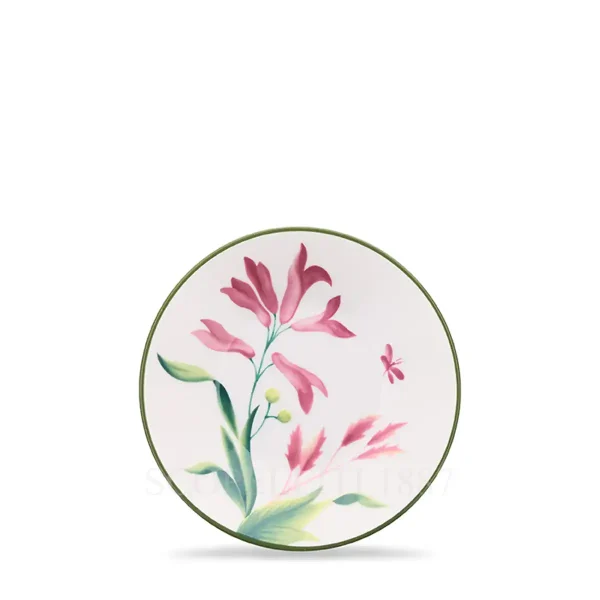 ginori florenza coffee saucer mauve pink