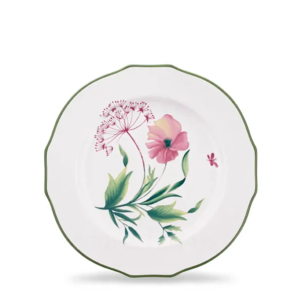 ginori 1735 florenza mauve pink dessert plate