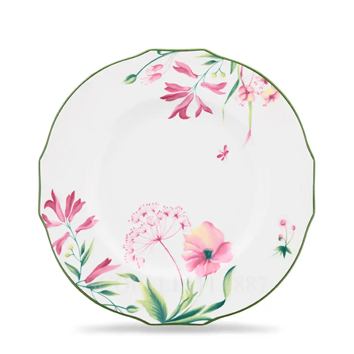 ginori 1735 florenza mauve pink dinner plate