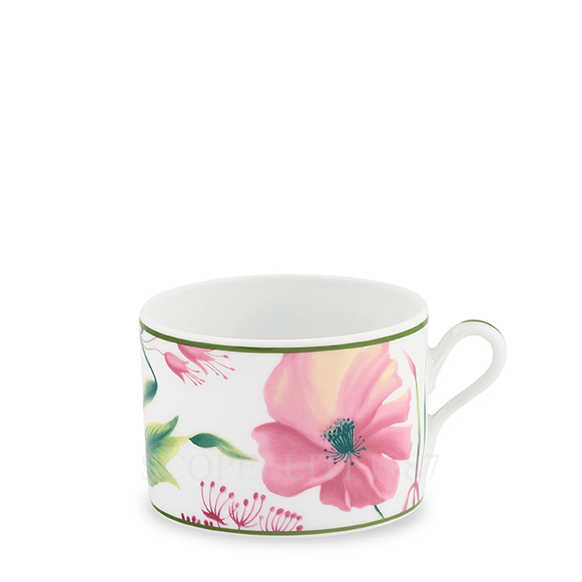 ginori florenza tea cup pink mauve