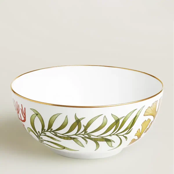 hermès natures marines large salad bowl