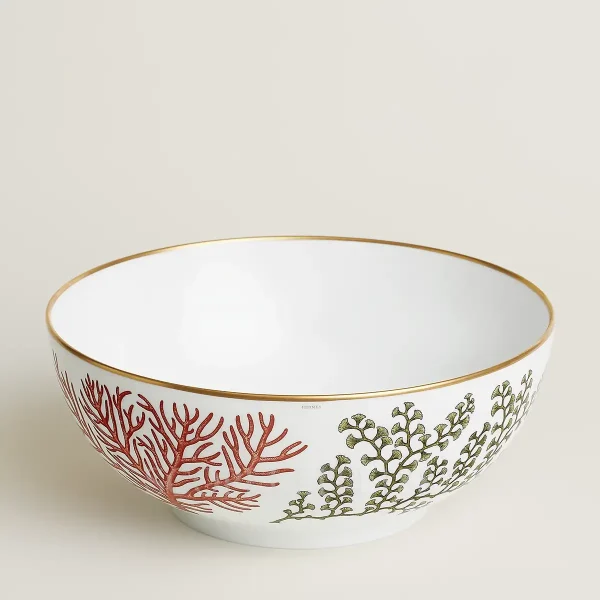 hermès natures marines small salad bowl