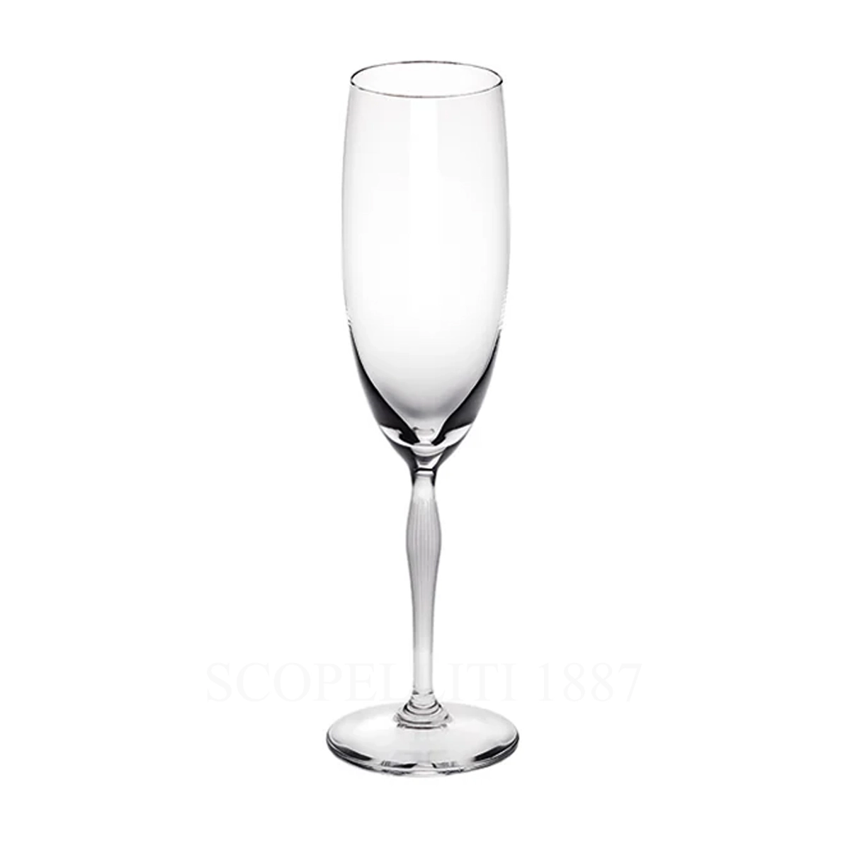 lalique 100 points champagne glass