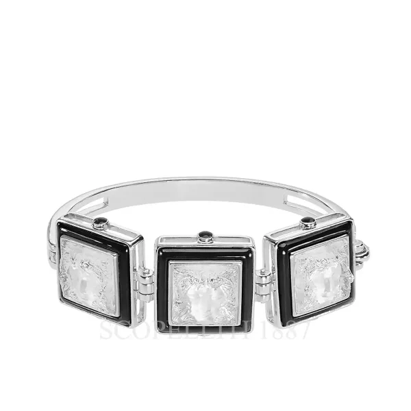 lalique arethuse bracelet black