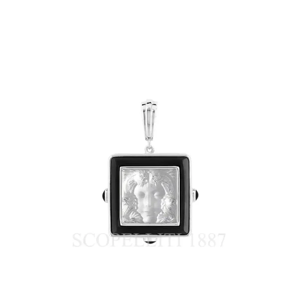 lalique arethuse pendant black