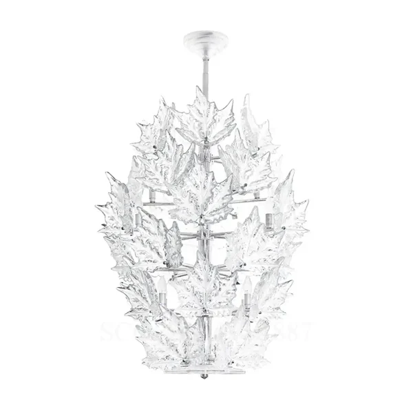 lalique champs-elysees chandelier 6 rings