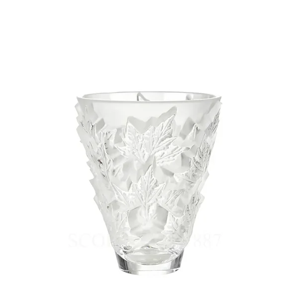 lalique champs-elysees vase clear small