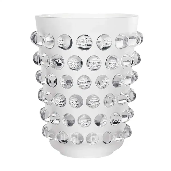 lalique mossi vase clear xxl