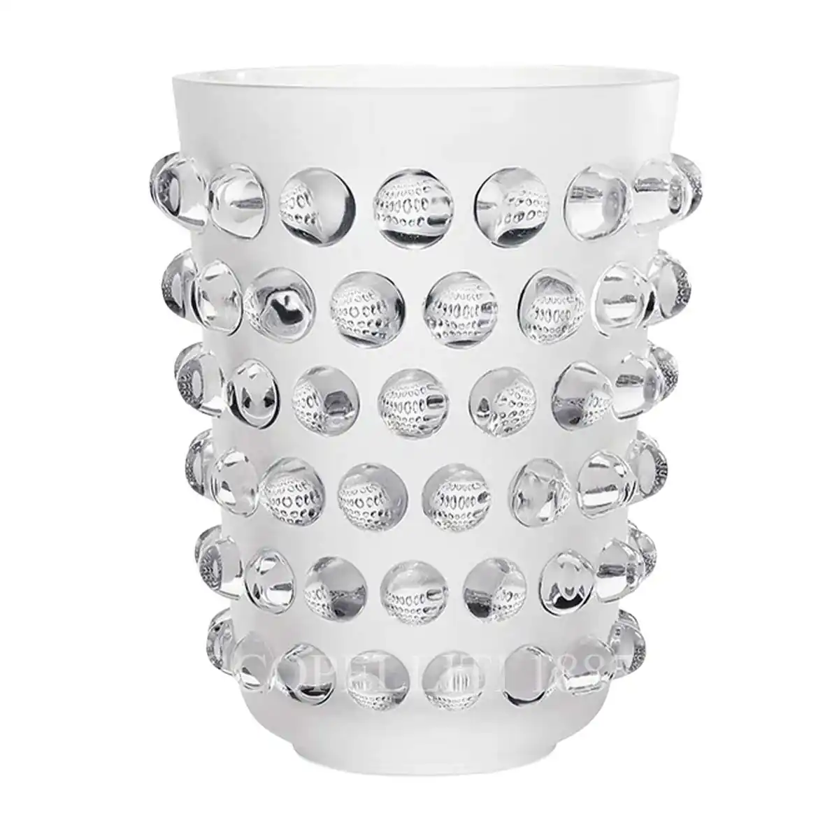 lalique mossi vase clear xxl