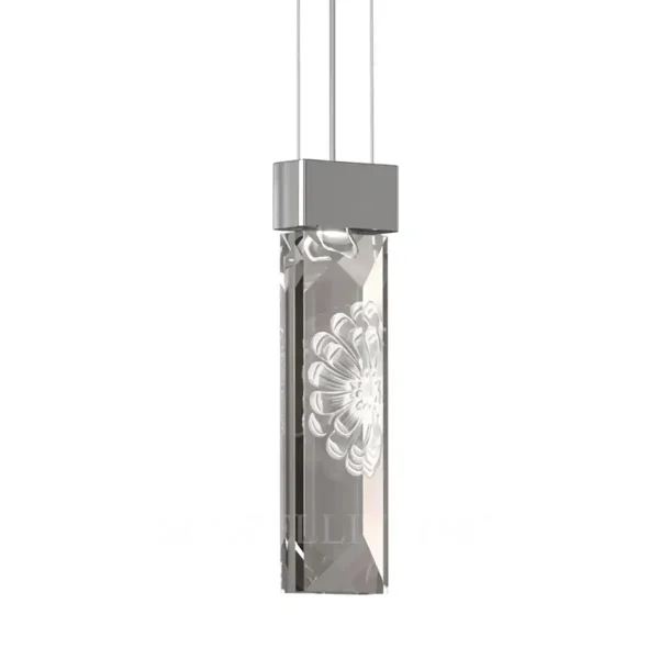 lalique serene ceiling lamp dahlia double prisms