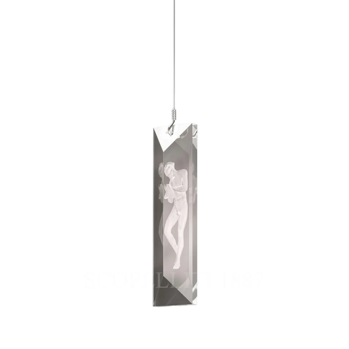 lalique serene ceiling lamp figurines simple prism