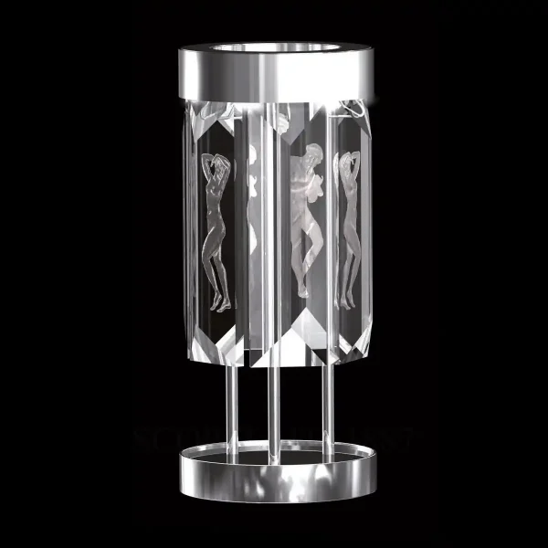 lalique serene figures table lamp 6 prisms