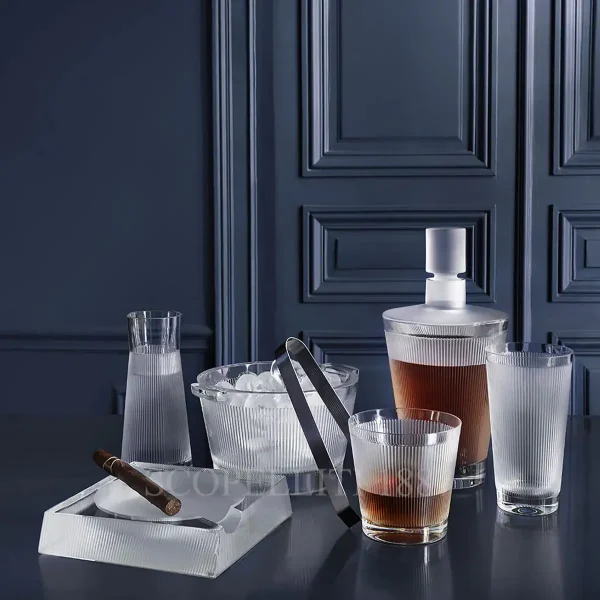 lalique wingen collection in clear crystal