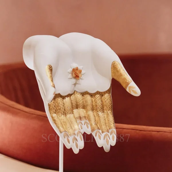 lladro abundance mudra porcelain sculpture