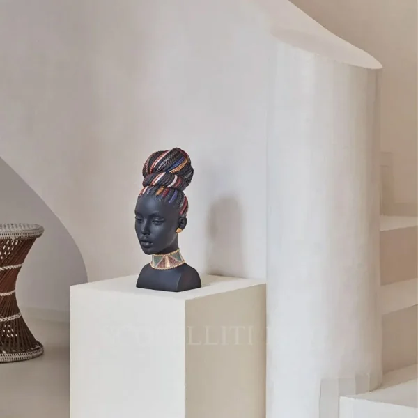lladro african colors figurine porcelain