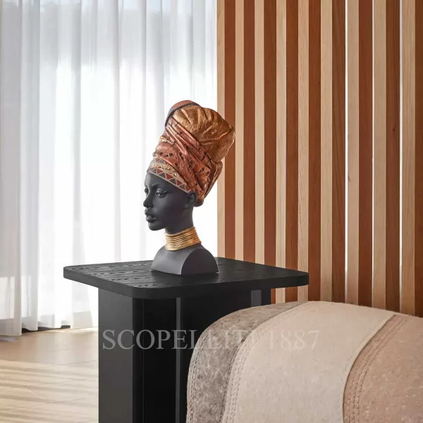 lladro african soul porcelain figurine