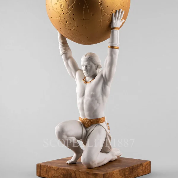 lladro atlante figurine porcelain