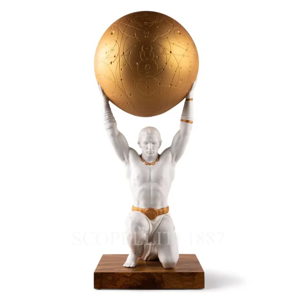 lladro atlante figurine porcelain