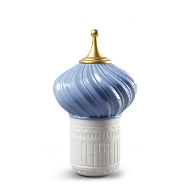 lladro candle mauve spire 1001 lights