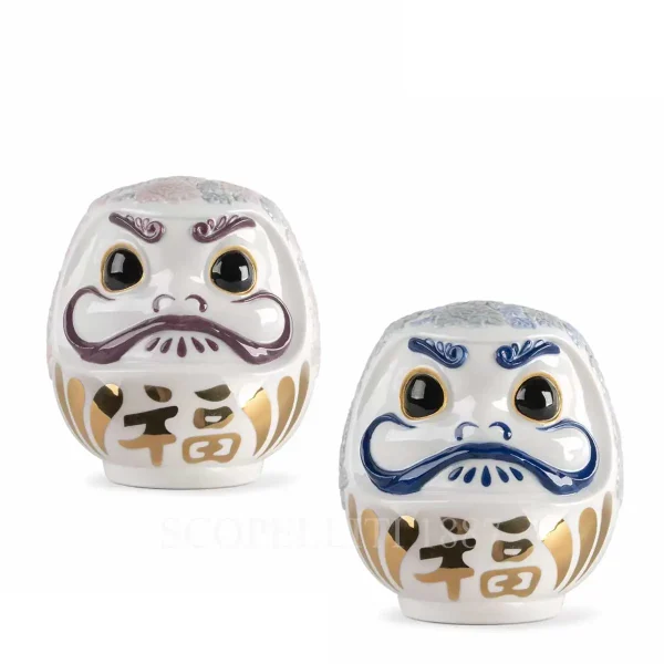 lladro daruma figurines gift set