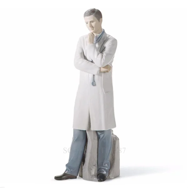 lladro doctor figurine porcelain