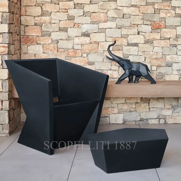 lladro elephant sculpture black matte origami live